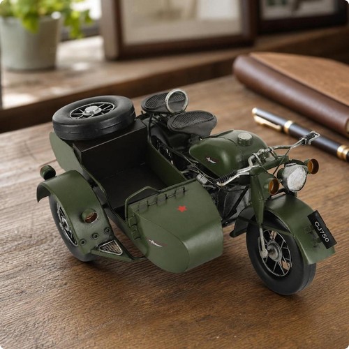 Sidecar motorcycle model - sidecar, retro